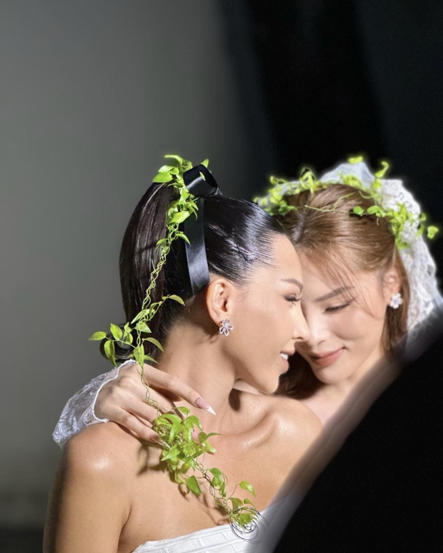 Kỳ Duyên - Minh Triệu diện váy như cô dâu, netizen rần rần: Sắp cưới?-2