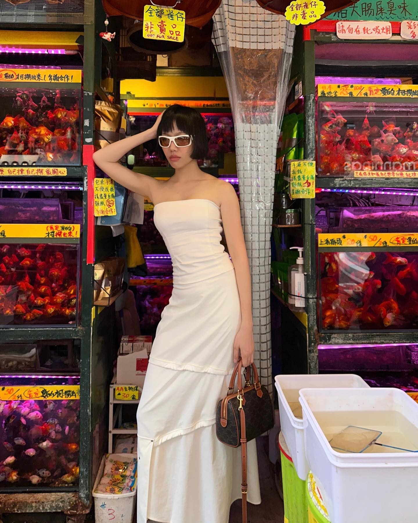 Diệu Nhi (Chị đẹp đạp gió rẽ sóng) đổi sang phong cách nữ tính với loạt set váy xinh tươi-9