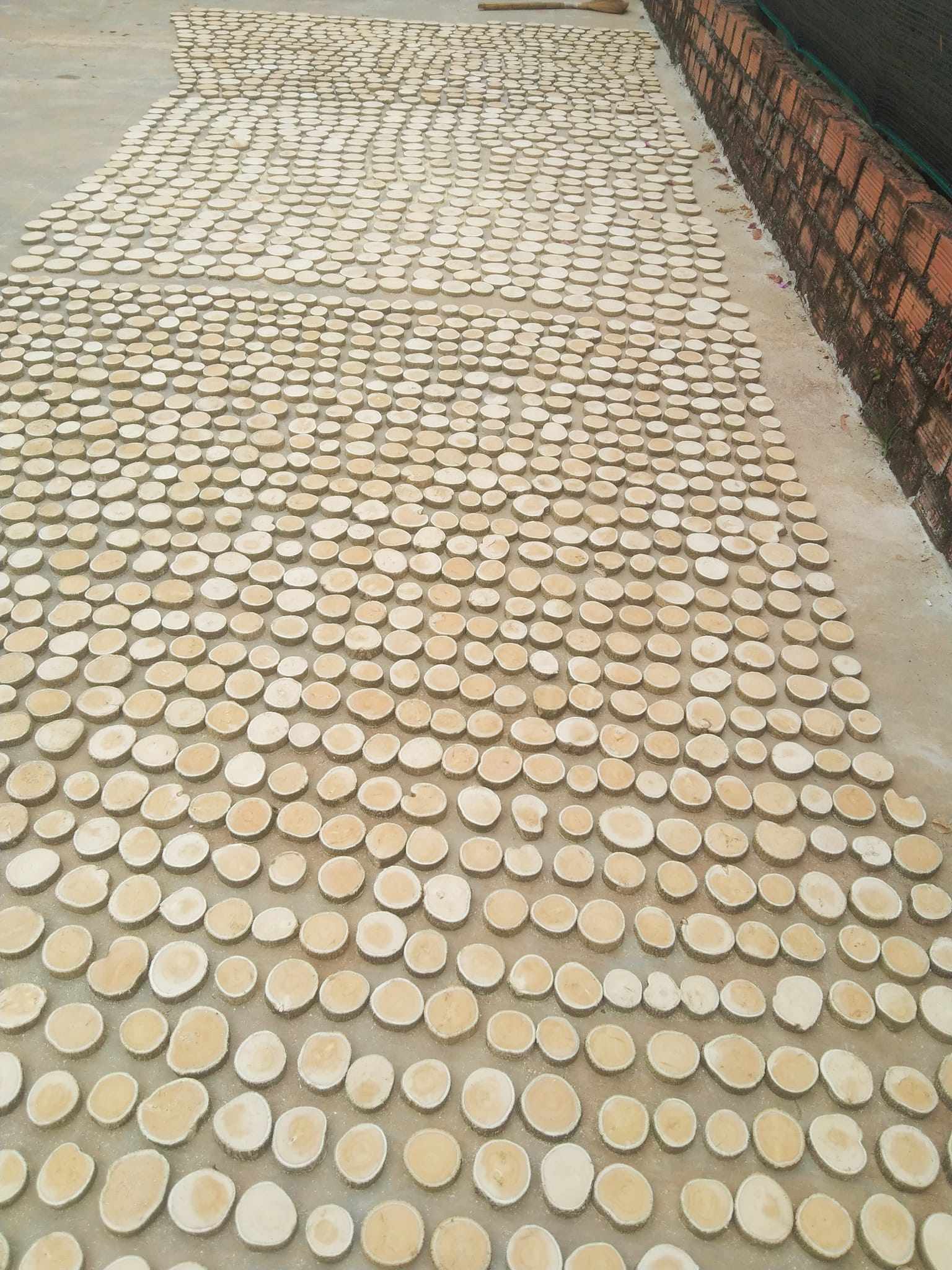 Cắt gỗ thành khoanh mỏng bán chơi, ai ngờ khách thích, mỗi vụ bán vài nghìn chiếc-1