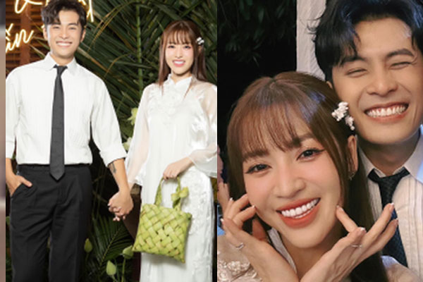 Đám cưới Puka - Gin Tuấn Kiệt ở Đồng Tháp: Hòa Minzy - BB Trần và dàn sao Vbiz đổ bộ sáng sớm, Dương Lâm lên đồ làm MC-14