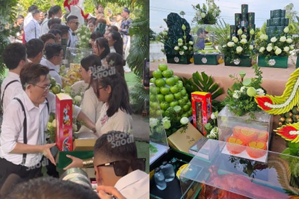 Sao Vbiz quậy bung nóc ở đám cưới Đồng Tháp của Puka: Hoà Minzy đứng bàn DJ, BB Trần - Hải Triều đã lên đồ bà ba!-9