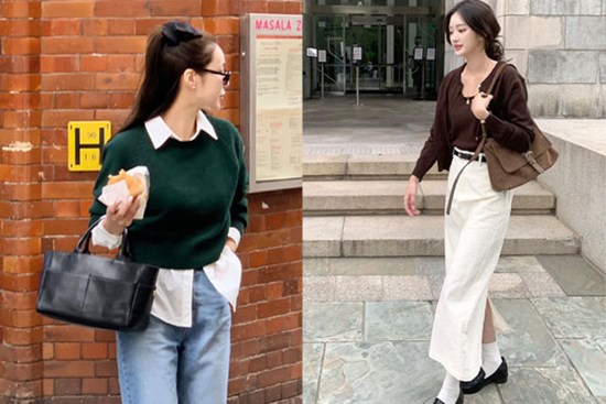 5 cách mặc áo len tối màu sang trọng mà vẫn 