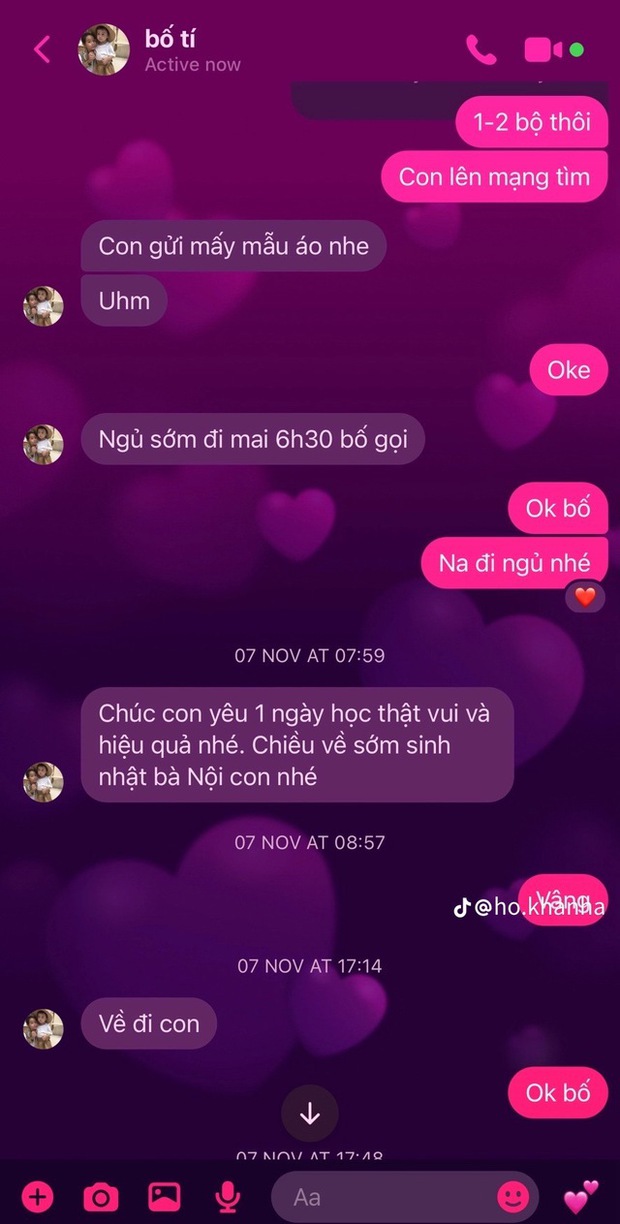 Con gái chia sẻ loạt tin nhắn với Hồ Hoài Anh, khẳng định 1 điều về bố-9