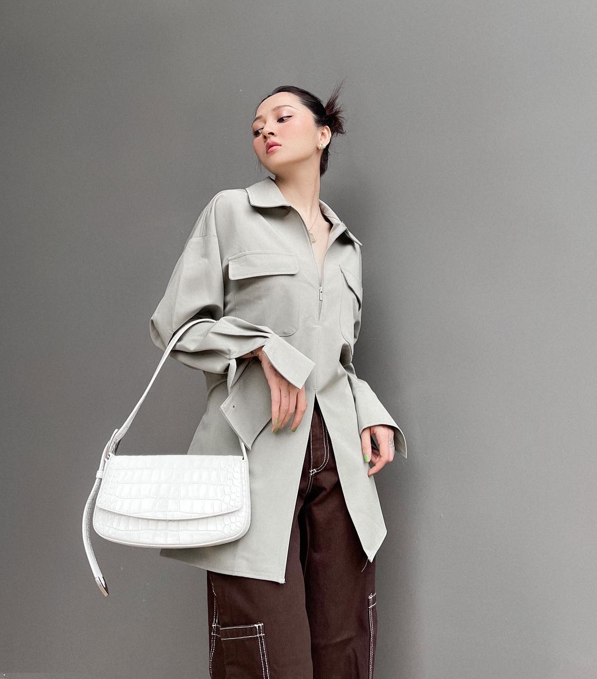 Bảo Anh (Chị đẹp đạp gió rẽ sóng) cân đẹp mọi phong cách, phối đồ tôn dáng cực đỉnh-9