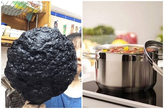 Đặt nồi trên bếp từ, cô gái tá hỏa khi thiết bị 