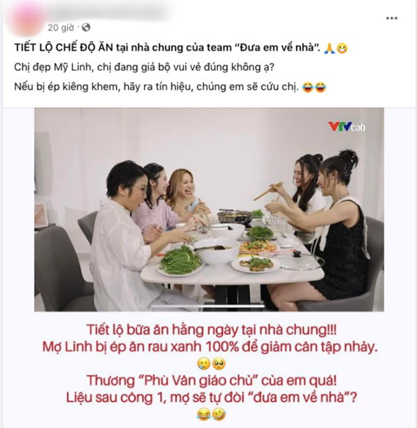 Chị đại Mỹ Linh bị ép ăn toàn rau để giảm cân ở Chị đẹp đạp gió rẽ sóng?-1