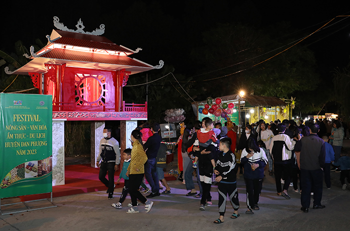 Khai mạc Festival Nông sản - Văn hóa - Ẩm thực - Du lịch huyện Đan Phượng năm 2023-6