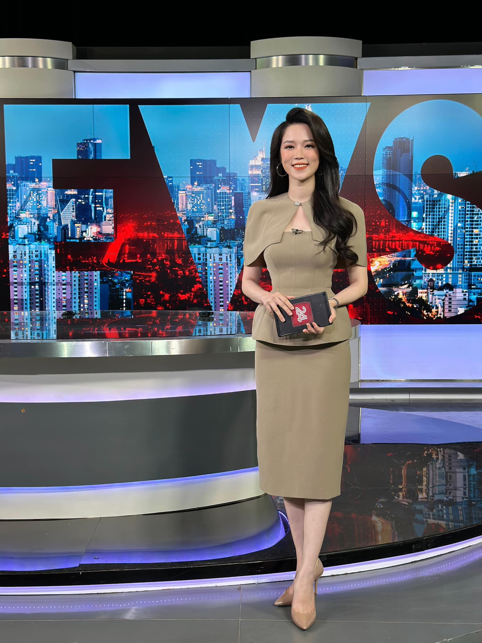 BTV Hải Yến VTV: Chồng tôi làm nhà nước, không phải đại gia-1