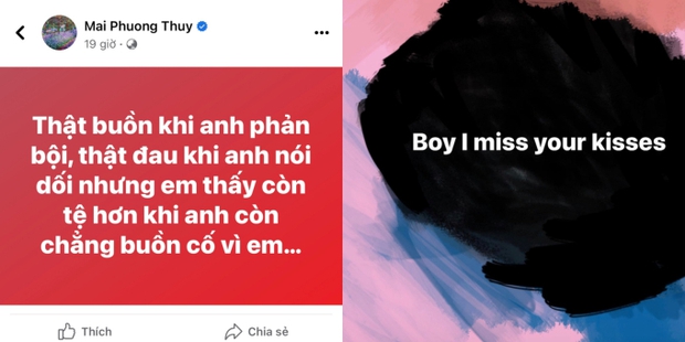 Mai Phương Thuý gây hoang mang vì hàng loạt dòng trạng thái lạ, chuyện gì mà chính chủ phải vội xin lỗi?-1