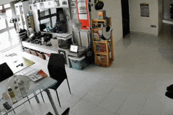 Gạch lát nền bị vỡ, chủ nhà xem lại camera thì thấy cảnh tượng bất ngờ