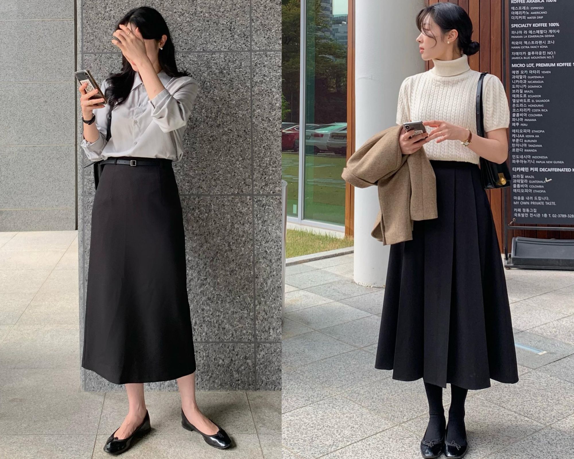 Mặc đẹp hơn khi phối 4 kiểu giày với chân váy dài-3