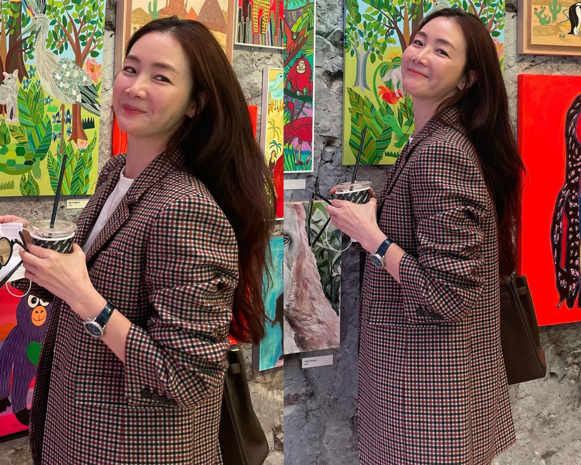 Phong cách sang trọng nhưng vẫn trẻ trung của Choi Ji Woo ở tuổi 48-6