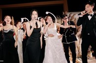 Lan Ngọc 'bung nẹp' tại đám cưới Phương Lan: Hát một đằng nhạc một nẻo, hình tượng 'ngọc nữ' bị lung lay vì tấm ảnh này