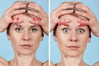 7 bài tập hiệu quả giúp loại bỏ nếp nhăn, trẻ hóa khuôn mặt, ngăn ngừa lão hóa