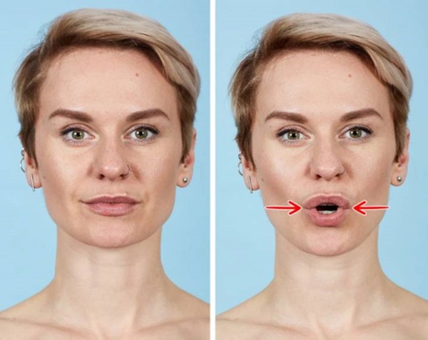 7 bài tập hiệu quả giúp loại bỏ nếp nhăn, trẻ hóa khuôn mặt, ngăn ngừa lão hóa-4