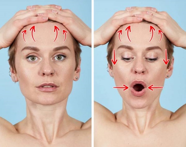 7 bài tập hiệu quả giúp loại bỏ nếp nhăn, trẻ hóa khuôn mặt, ngăn ngừa lão hóa-8
