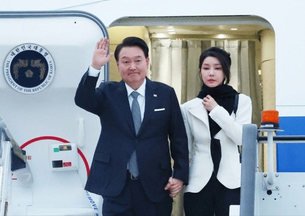 Đệ nhất Phu nhân Hàn Quốc được khen khi đứng cạnh Vương phi Kate-1