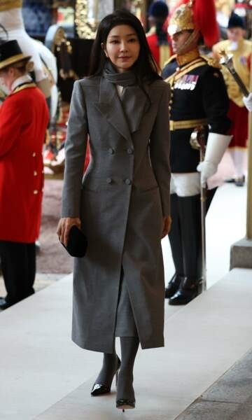 Đệ nhất Phu nhân Hàn Quốc được khen khi đứng cạnh Vương phi Kate-8