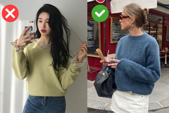 4 lỗi diện áo len kém sang vào mùa lạnh