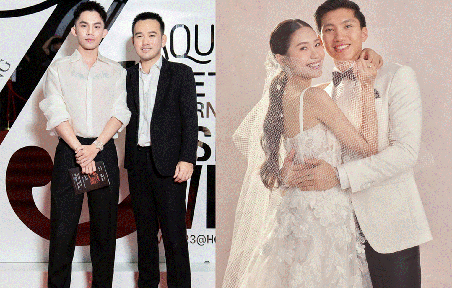 Đoàn Văn Hậu - Doãn Hải My chụp ảnh cưới với quả bóng-1