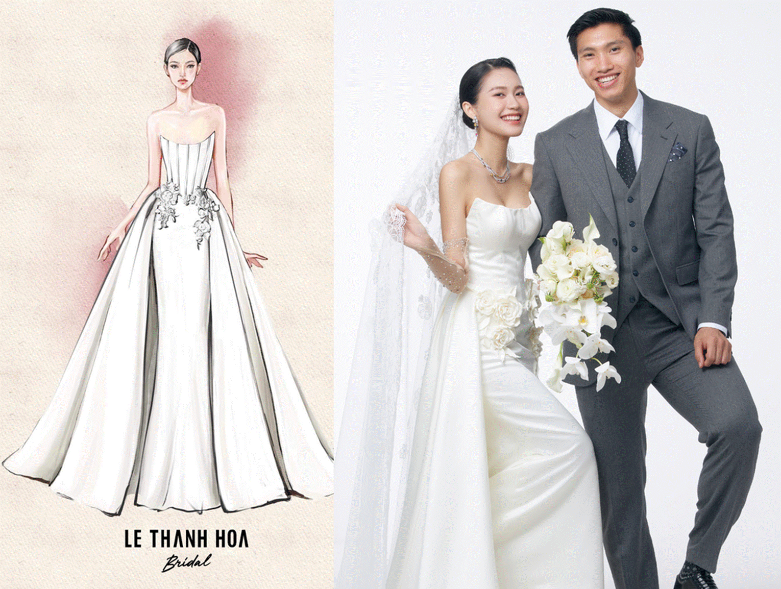 Đoàn Văn Hậu - Doãn Hải My chụp ảnh cưới với quả bóng-5