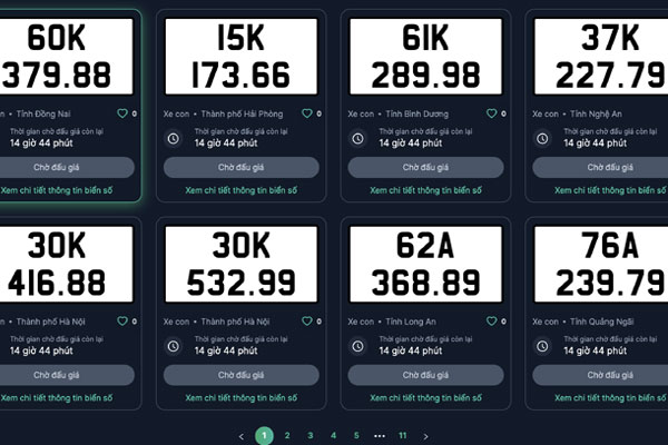 Biển số siêu đẹp 30K-567.89 được trả giá hơn 12,5 tỷ đồng-3