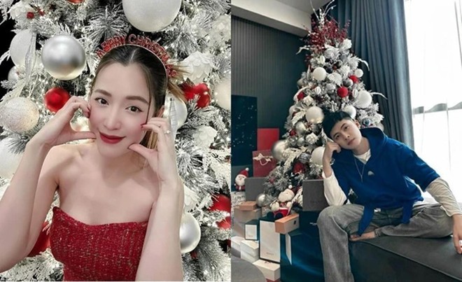 Xong đám cưới, vợ chồng Puka - Gin Tuấn Kiệt khoe ngôi nhà lên đèn Noel, năm nào cũng dựng cây thông mà giấu-9