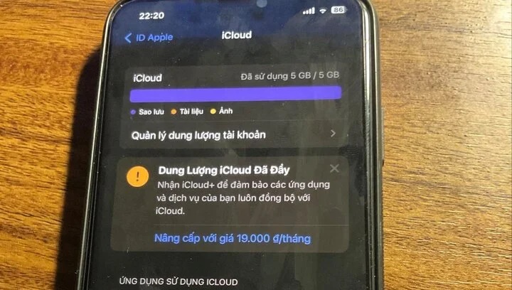5 cách giúp giảm tình trạng cạn dung lượng trên Iphone-1