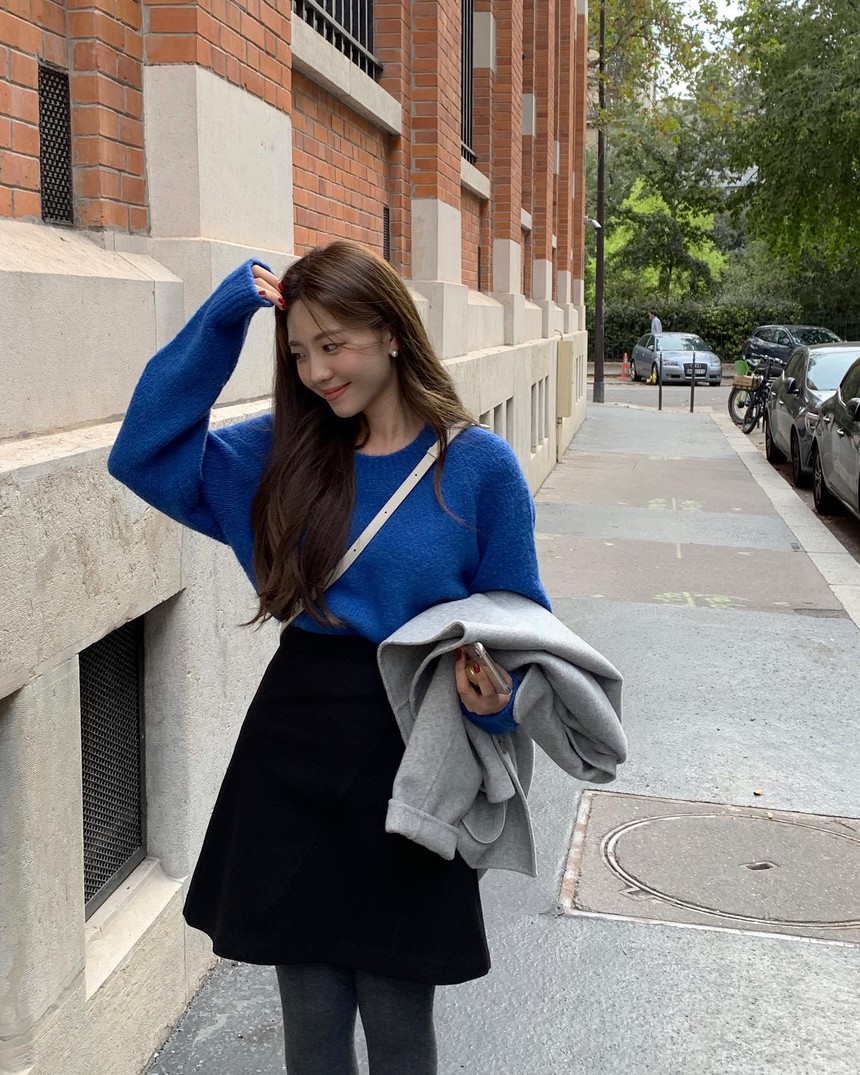 10 cách mặc áo len màu sắc trẻ trung và sang-7