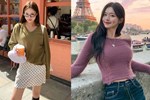 Những cách diện áo len mỏng xinh và sang như phụ nữ Hàn-10