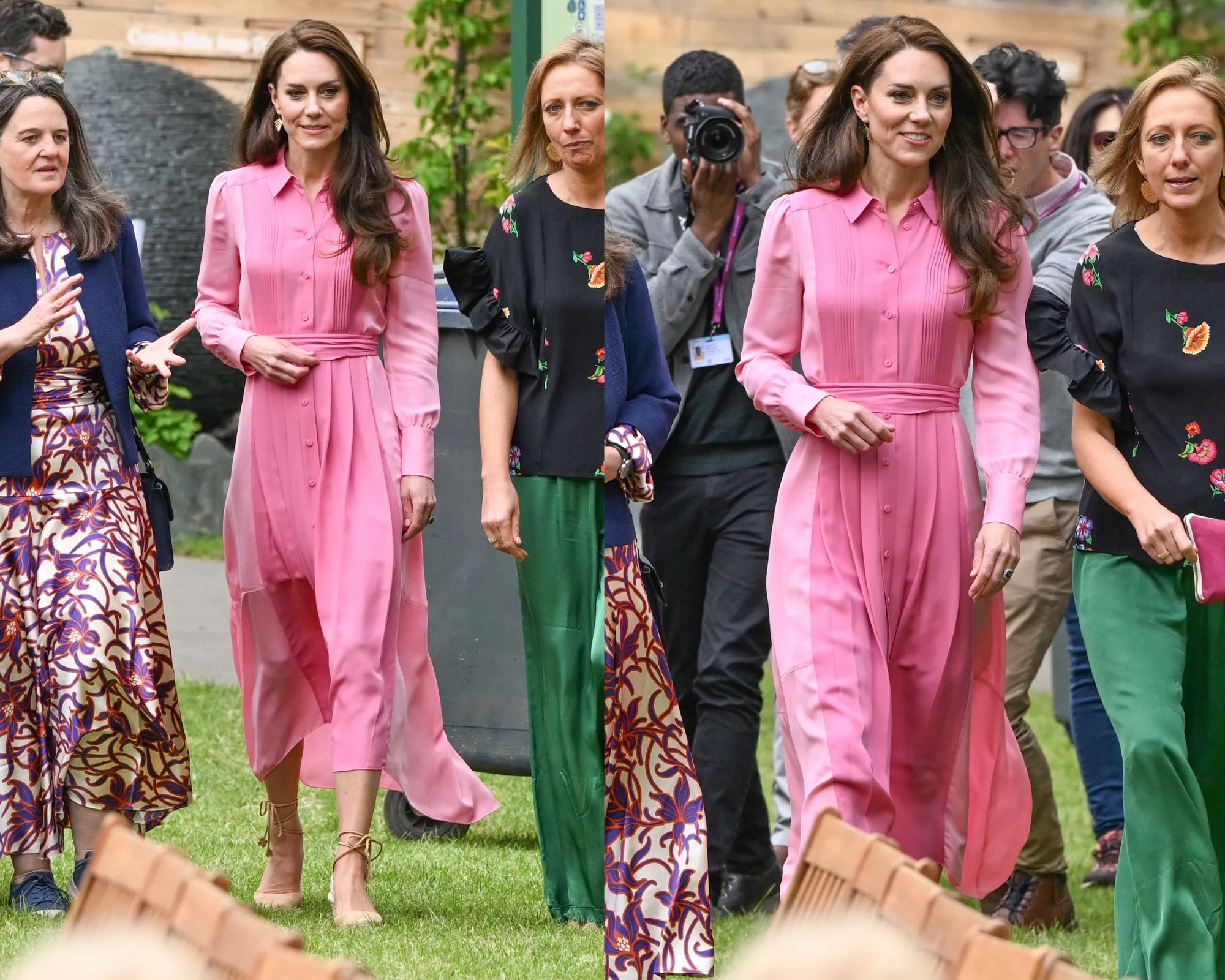 Vương phi Kate Middleton chính là sách mẫu diện trang phục màu sắc sang trọng, tinh tế-8