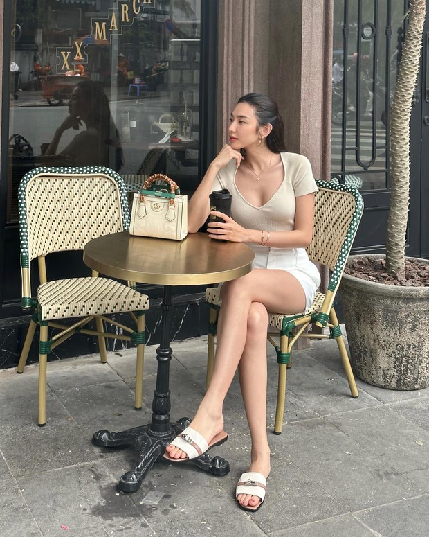 Thùy Tiên thăng hạng phong cách nhờ chuyển sang diện đồ tối giản-8