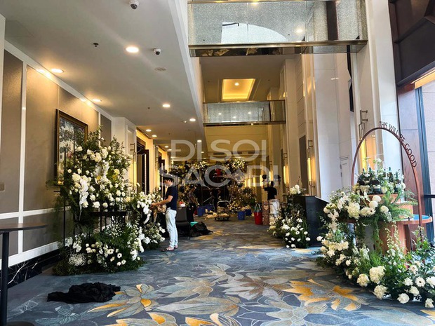 Cận cảnh không gian tiệc cưới Đoàn Văn Hậu - Doãn Hải My ở khách sạn 5 sao trước giờ G-4