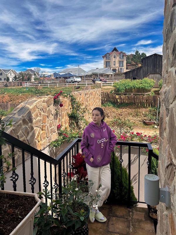 Dinh thự như lâu đài của Hoa hậu Thu Hoài ở Đà Lạt-2