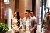 Quang Hải không nắm tay Chu Thanh Huyền khi dự đám cưới Hậu My nhưng công khai gọi bằng 2 từ đặc biệt