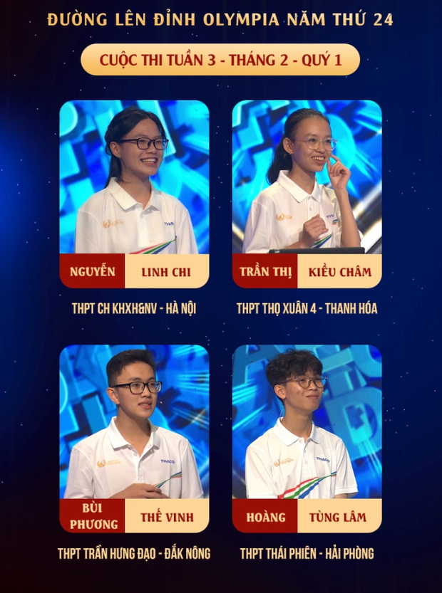 Dẫn đầu đoàn leo núi cả tất cả các phần thi, nữ sinh Hà Nội giành chiến thắng Olympia cực thuyết phục-1