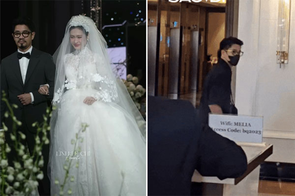 Doãn Hải My lộ bụng trong đám cưới, chụp ảnh selfie với khách thấy 1 điểm đã thay đổi hoàn toàn?-7