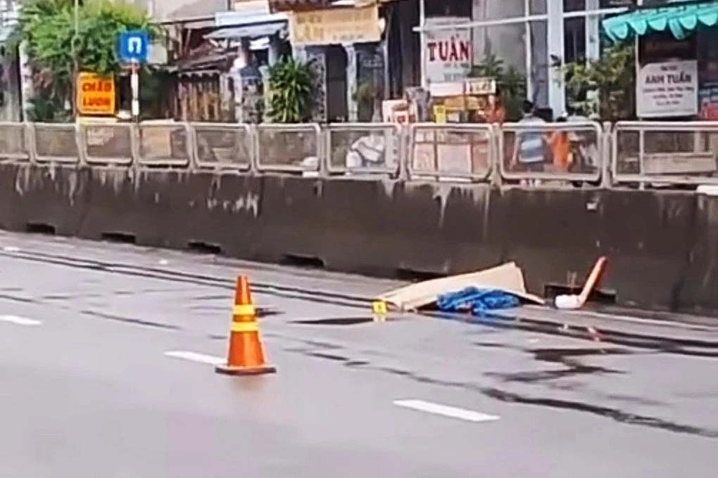 Thanh niên tử vong trên quốc lộ với khuôn mặt biến dạng-1