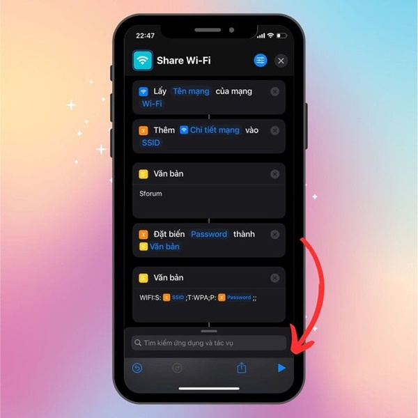 Cách chia sẻ wifi bằng mã QR trên iPhone-5