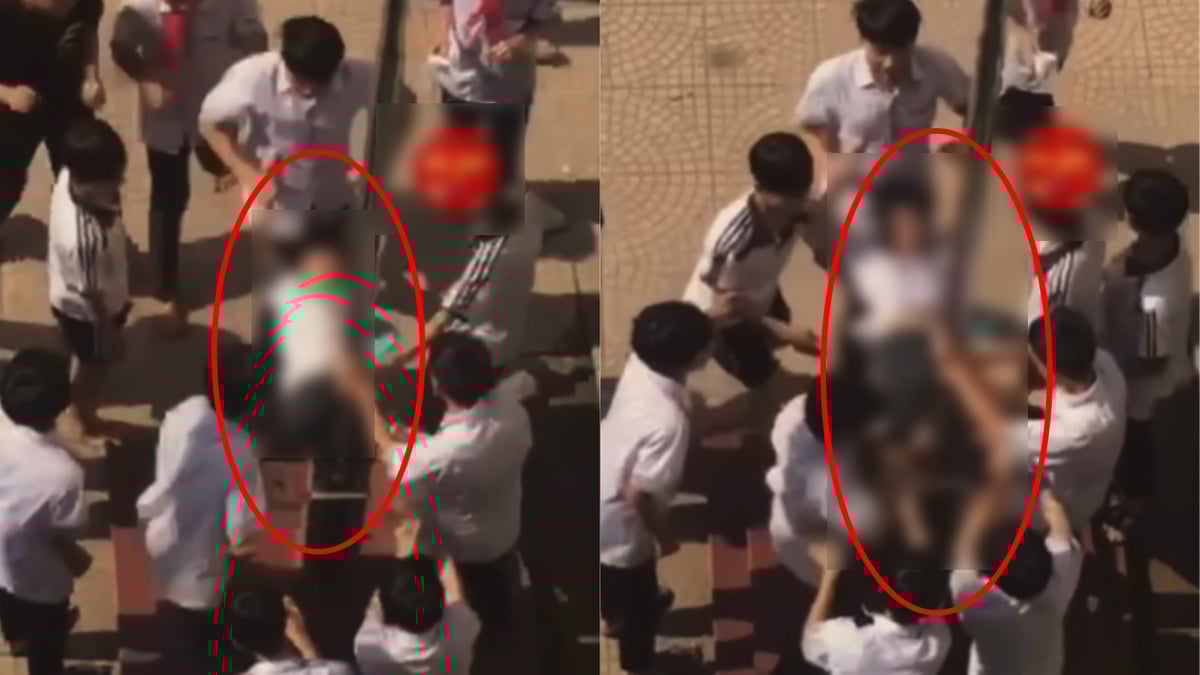 Phẫn nộ cảnh nam sinh bị nhóm bạn tác động vùng nhạy cảm trong giờ ra chơi: 6 học sinh liên quan bị kỷ luật-1