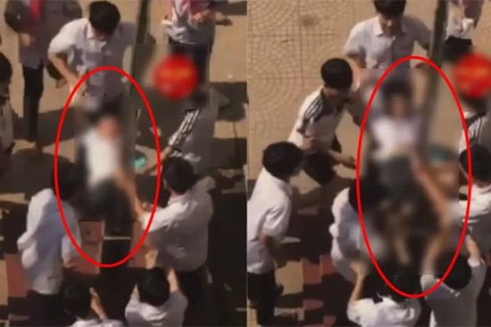 Phẫn nộ cảnh nam sinh bị nhóm bạn tác động vùng nhạy cảm trong giờ ra chơi: 6 học sinh liên quan bị kỷ luật