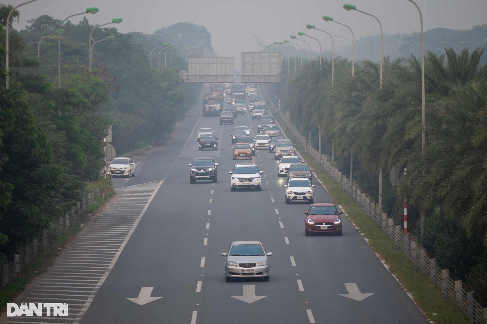 Bầu trời Hà Nội mù mịt, chất lượng không khí ở mức báo động-5