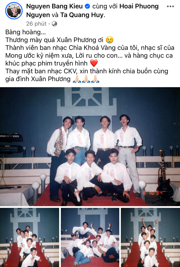 Dàn sao Việt đồng loạt tiếc thương trước tin nhạc sĩ Xuân Phương qua đời, đạo diễn Đỗ Thanh Hải gây nghẹn ngào-2