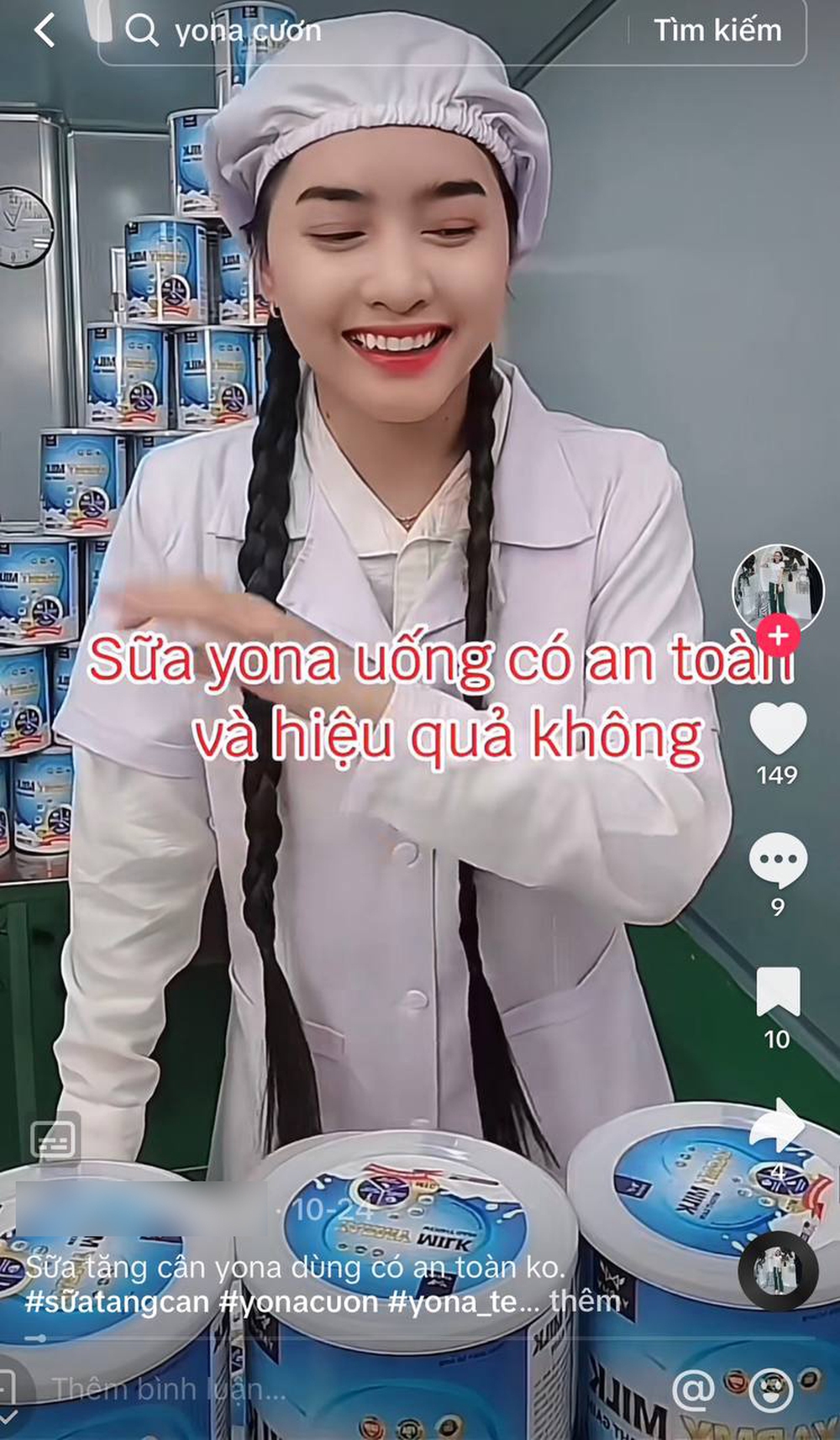 Uống sữa của hot Tiktok bán, nhiều người tiêu chảy, VTV vạch trần loạt dấu hiệu bất thường-3