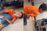 Phẫn nộ: Nam sinh bị bạn học dùng gậy đánh đập dã man, tiếng gào khóc van xin khiến ai nghe cũng quặn lòng