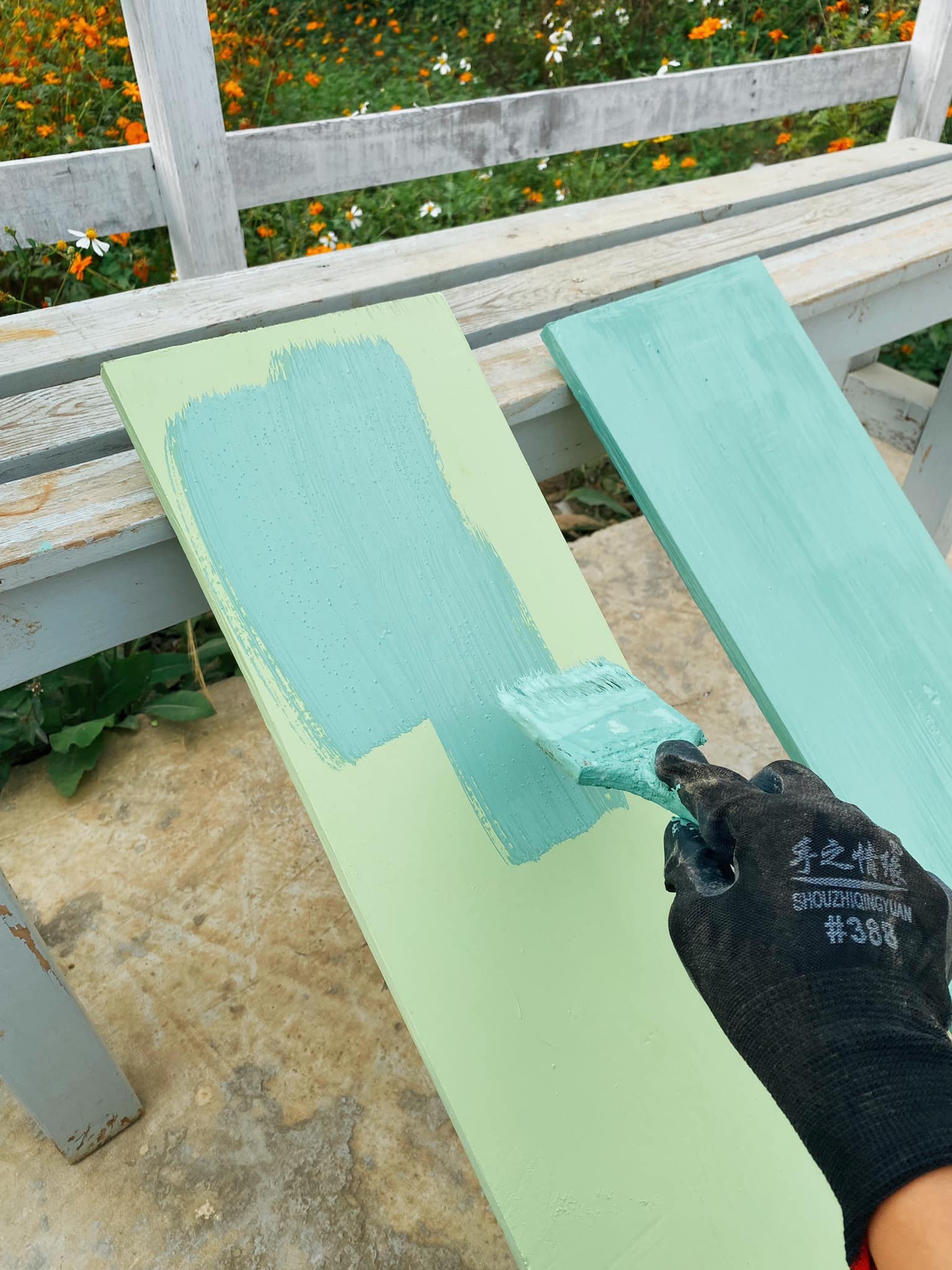 Góc bếp nhỏ được thiết kế theo phong cách farmhouse, đẹp như trong phim chỉ với 3 triệu đồng-2