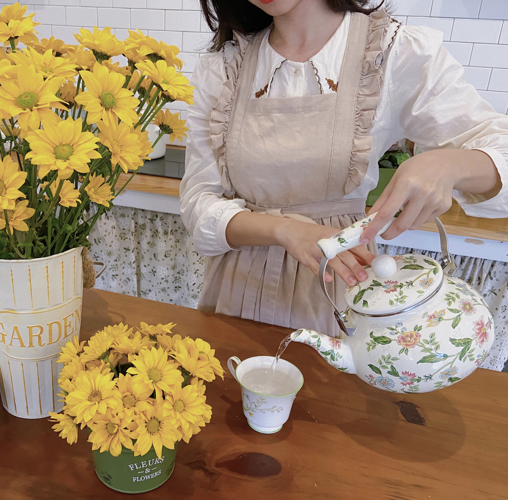 Góc bếp nhỏ được thiết kế theo phong cách farmhouse, đẹp như trong phim chỉ với 3 triệu đồng-9