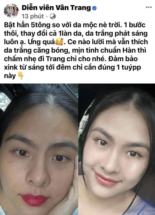 Diễn viên Vân Trang bị chỉ trích vì quảng cáo lố sản phẩm, phải gấp rút làm 1 việc này-1