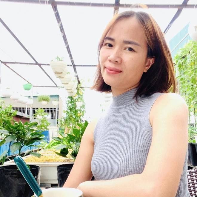 Mẹ đảm Hà Nội mát tay xây vườn trên sân thượng, có vụ thu hoạch cả trăm cân dưa lưới-1