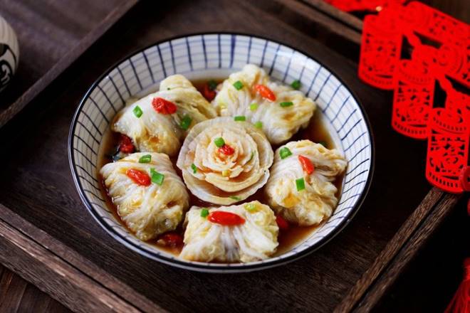 Mùa cải thảo, đem cuộn thịt rồi nấu thế này được món vừa ngon lại đẹp làm sáng bừng cả bàn ăn-10